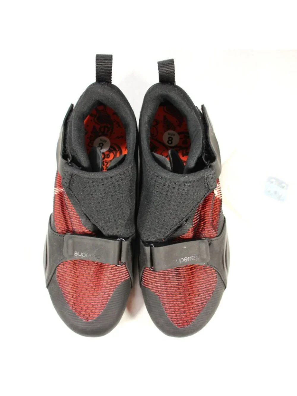 Nike SuperRep Cycle Black Hyper Crimson Womens 7 NEW C1331